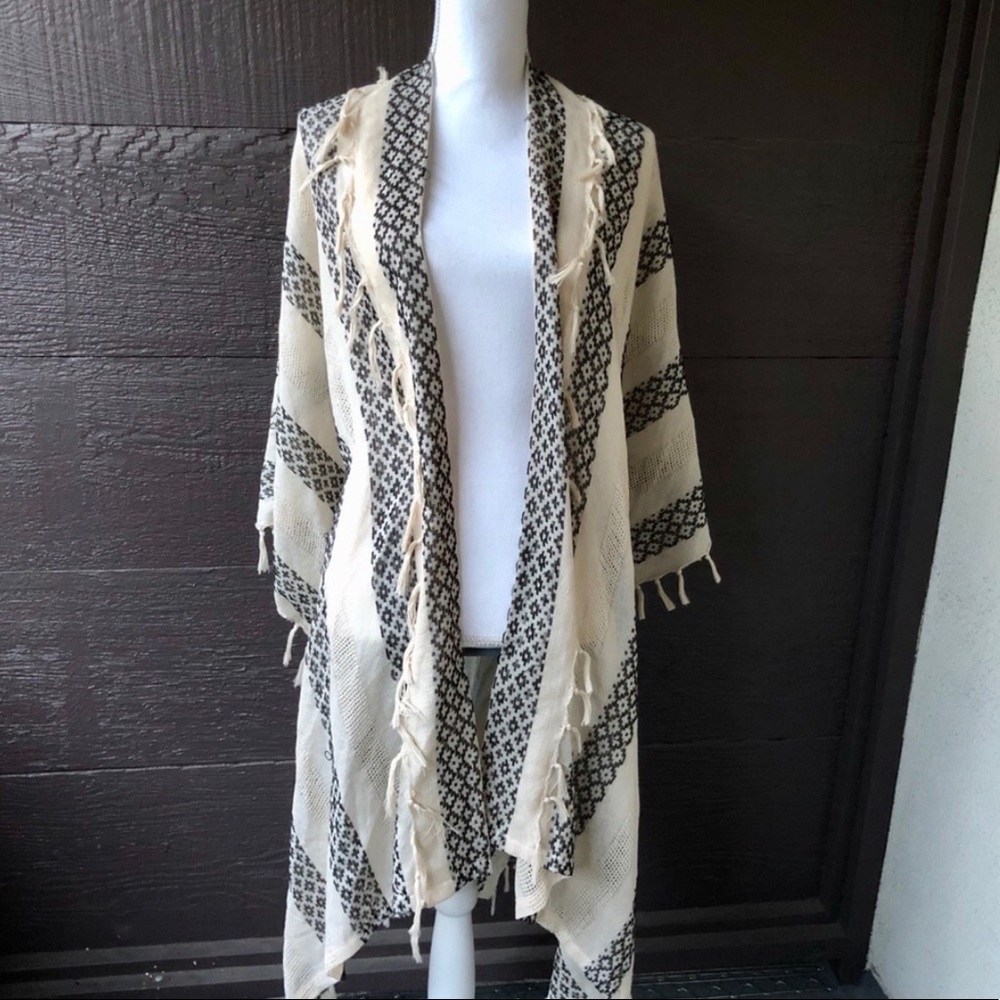 Open Front Kaftan Cover Up